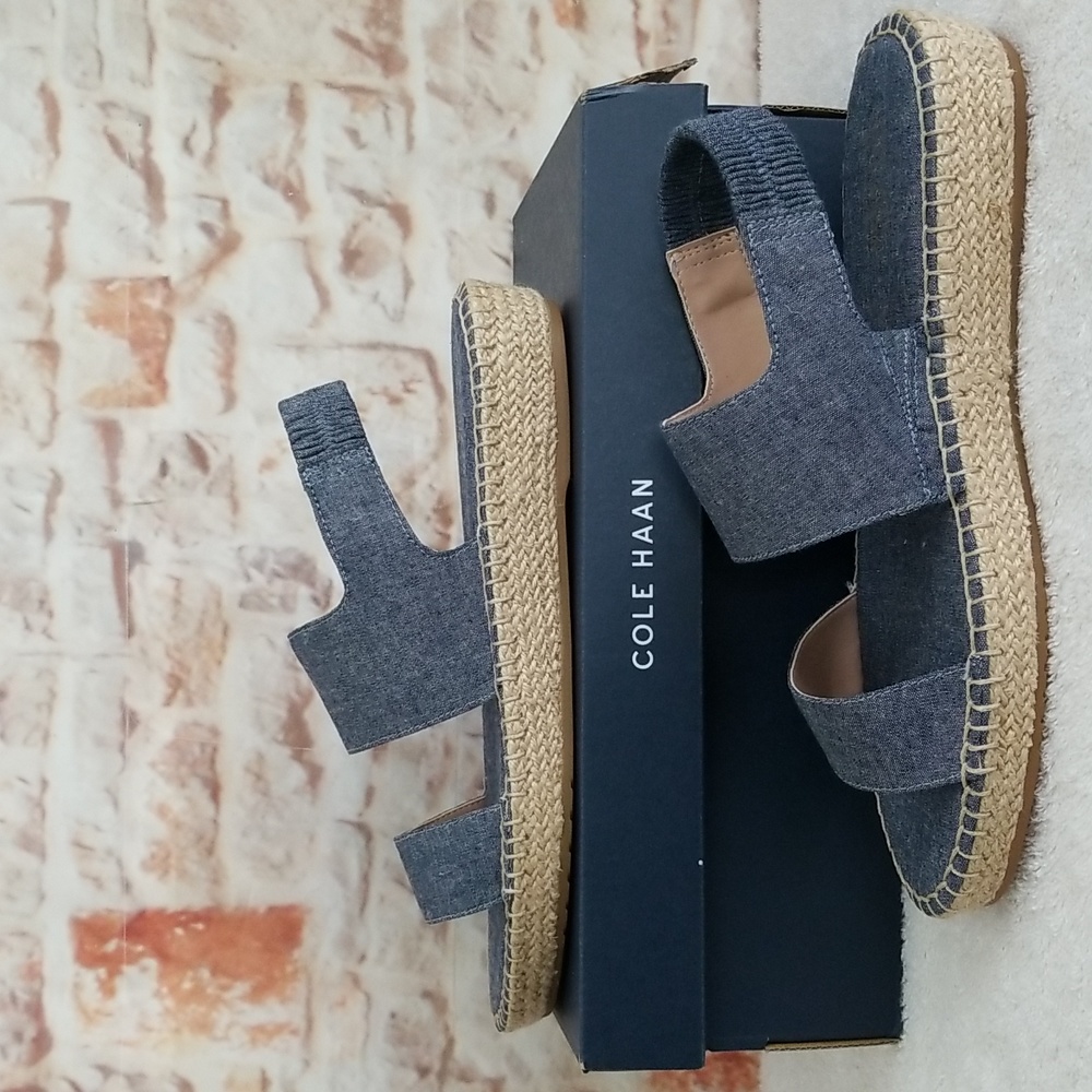 New Cole Haan Cloudfeel Espdrille Sandal - Picture 4 of 8